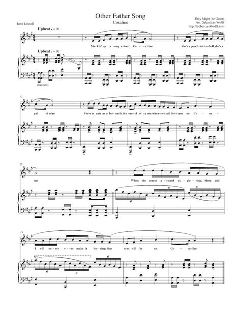 (PDF) Coraline-Other Father Song-Sheet Music (For PIano) - DOKUMEN.TIPS