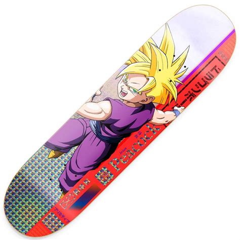 Primitive Skateboarding Brian Peacock Gohan Dragon Ball Z Skateboard Deck 8.0" - SKATEBOARDS ...