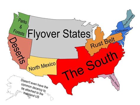 Accurate map of the US | Scrolller