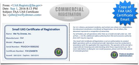 Faa Uas Certificate Of Registration | TUTORE.ORG - Master of Documents