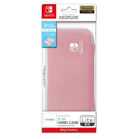 Slim Hard Case for Nintendo Switch Lite (Pale Pink) for Nintendo Switch