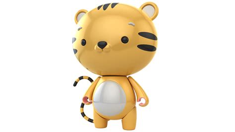 3D tiger toy - TurboSquid 1547438