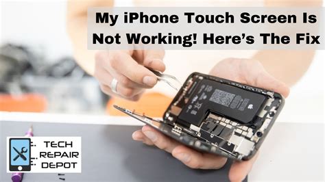 My iPhone Touch Screen Is Not Working! Here’s The Fix – Tech Repair Depot