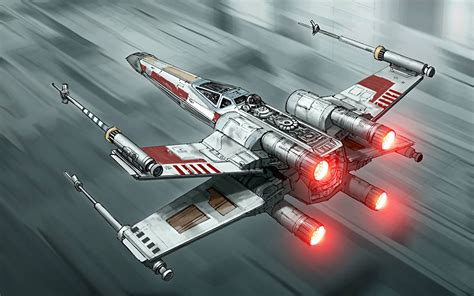 Wallpaper : fantasy art, Star Wars, X wing, science fiction, concept ...