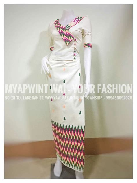 Kachin dress | Traditional dresses designs, Burmese clothing, Myanmar dress design