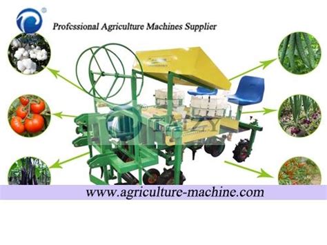 Peony transplanter machine / cucumber vegetable transplanting