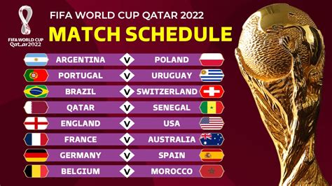 FIFA World Cup 2022 Schedule and Fixtures date, time, & Venue