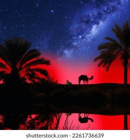 Bright Red Star Galaxy Night Sky AI 生成图片2261736639 | Shutterstock