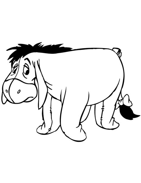 Coloring Pages Eeyore - Coloring Home