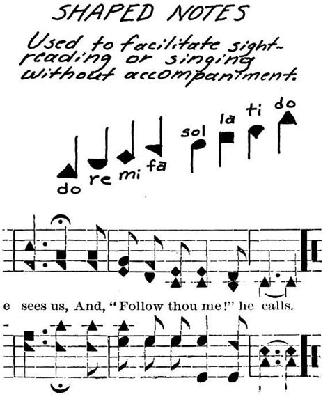 Shape Note, or Sacred Harp Singing, is a very old American tradition of ...