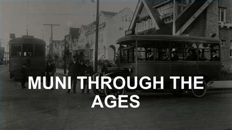 Evolution of SF Muni buses over the decades