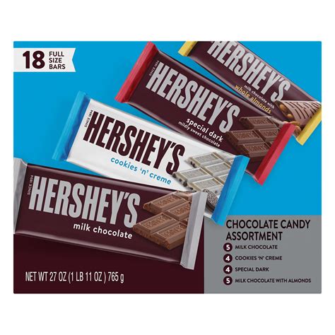 Hershey's Assorted Full Size Candy Bars Box - Shop Candy at H-E-B