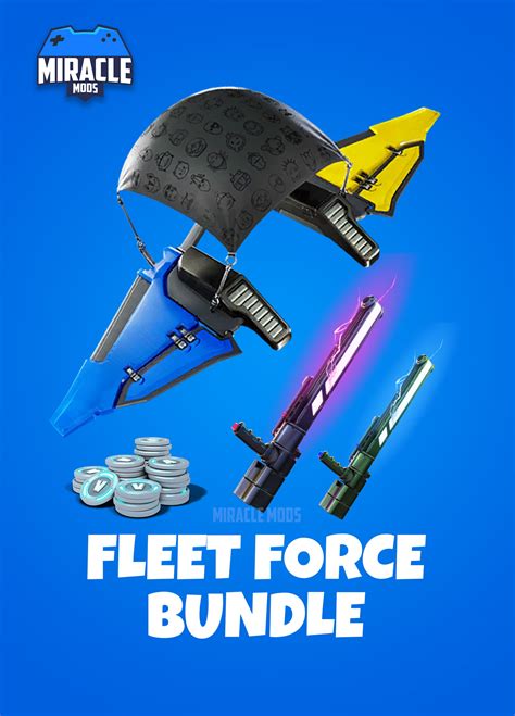 Fortnite Fleet Force Bundle (Applied to your Account) - Miracle Mods