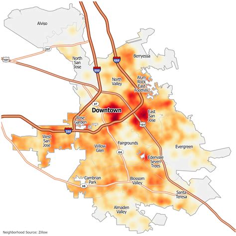 San Jose Crime Map - GIS Geography