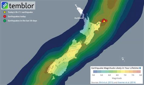 New Zealand Earthquake Map – Temblor.net