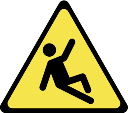 Slip And Fall Clip Art - ClipArt Best