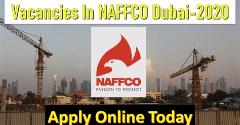 NAFFCO Company Hiring In UAE | Jobs In Dubai 2020