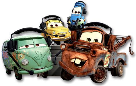 Download Animated Cars Movie Characters | Wallpapers.com