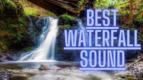 RELAXING WATERFALL SOUNDS FOR SLEEP - YouTube