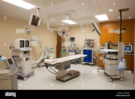 Inside view of a main operating room in a hospital Stock Photo, Royalty ...