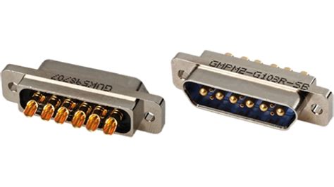 GMPM2-G103RSB | Glenair, GMPM Through Hole, 12 Pin Micro D Connector ...