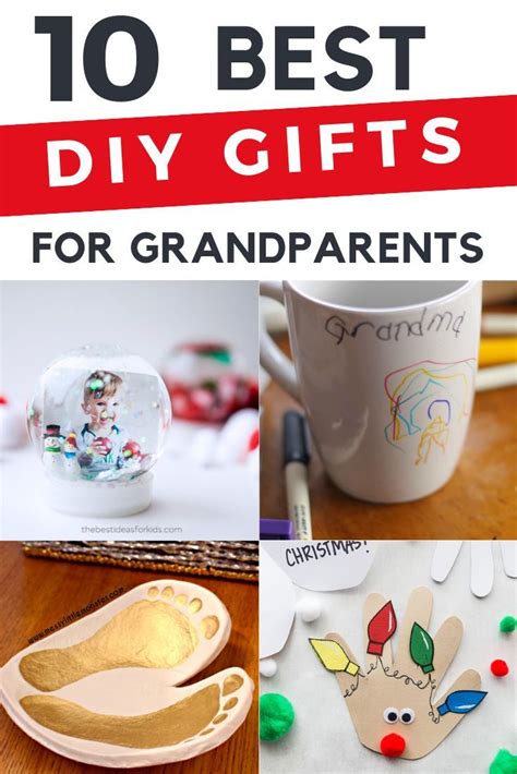 10 Heartfelt DIY Gifts for Grandparents | Gifts for grandparents, Diy grandparent gifts ...