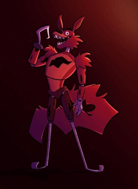 Wefalling: Cute Fnaf Grim Foxy Fanart