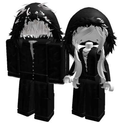 matching outfits (w&m) | Emo roblox avatar, Female avatar, Snapchat best friends