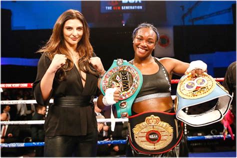 Laga Tinju Wanita Terbesar: Claressa Shields Versus Christina Hammer ...