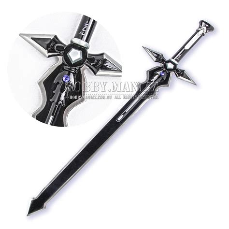 Sword Art Online Kirito's Dark Repulser Sword - Black | Hobby Maniaz