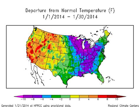 January's Temps Leave a Nation Blowing Hot and Cold | Climate Central