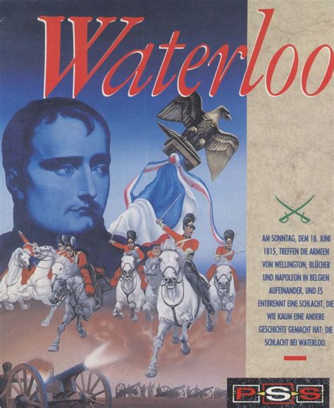 Waterloo (1989) DOS box cover art - MobyGames