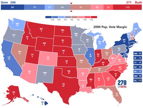 Presidential Election of 2000 - 270toWin