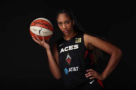 WNBA League MVP A’ja Wilson – Las Vegas PRIDE