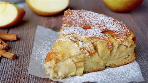 Gâteau aux pommes sans gras