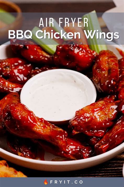 Simply Irresistible Air Fryer BBQ Chicken Wings 🍡🍗 {+Homemade Barbecue Sauce}