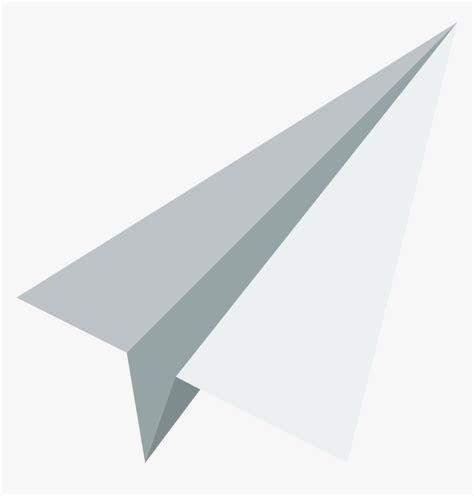 Paper Plane Icon - White Paper Plane Vector, HD Png Download - kindpng