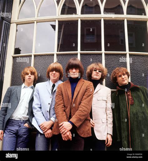 THE BYRDS US group in 1965 from left: Chris Hillman, Michael Clarke Stock Photo - Alamy