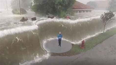 What Life-Threatening Surge Actually Looks Like - Videos from The Weather Channel