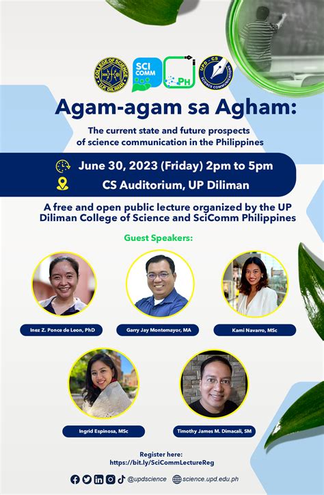 Agam-agam sa Agham: The current and future prospects of science ...