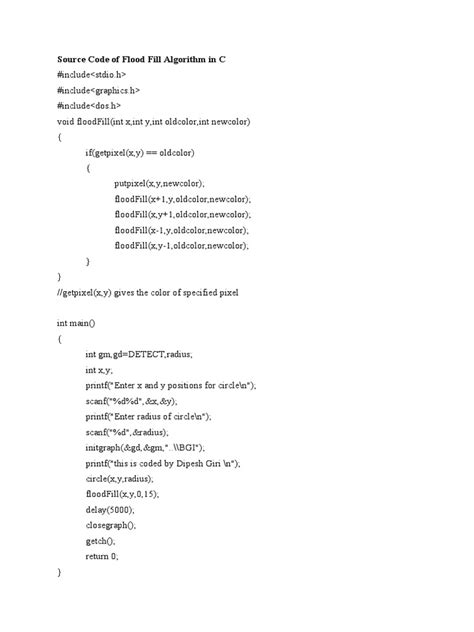 6 FloodFill | PDF