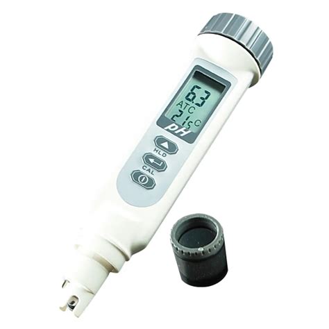 Digital pH Meter ATC Temperature C/F Water Quality Tester + Free 3 Buffer Solutions pH4.01, pH7 ...