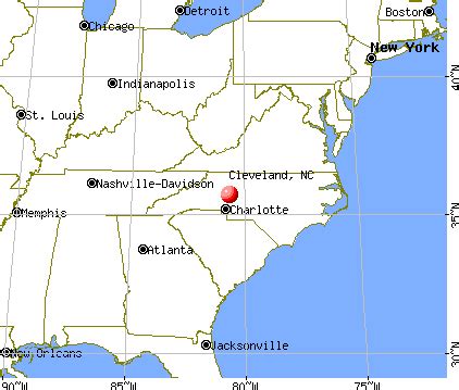 Cleveland, North Carolina (NC 27013) profile: population, maps, real estate, averages, homes ...