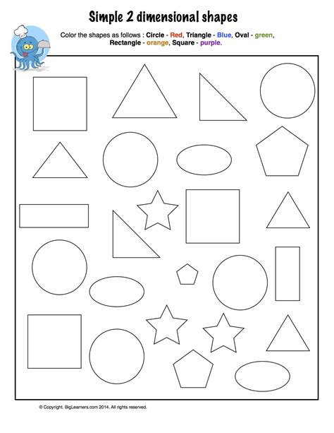 1.G.A.2 | First Grade Math Worksheets | Biglearners