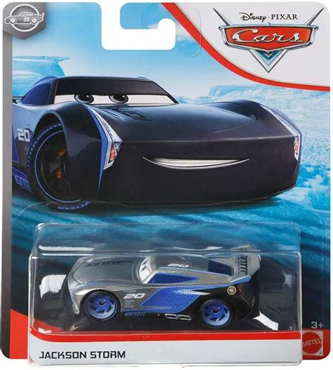 Disney Pixar Cars Cars 3 Silver Collection Jackson Storm 155 Diecast ...