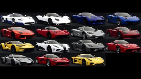 The Crew 2 - All 15 Hypercars [605 HP - 1500 HP] [First Drive & Test] - YouTube