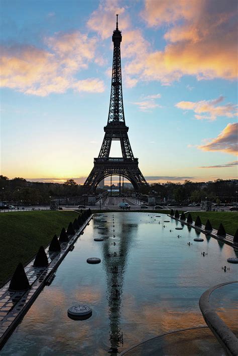 Eiffel Sunrise Photograph by Michael Brown