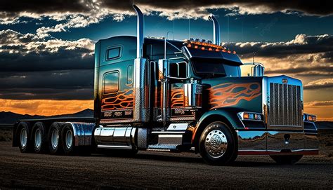 Wallpaper Hd 1080p Trucks Background, Semi Truck Pictures, Truck, Transportation Background ...