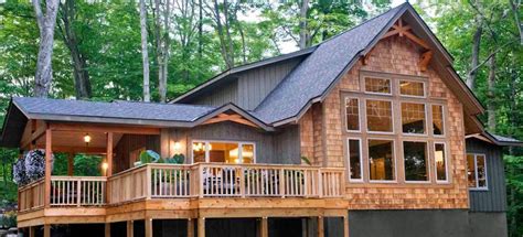 Cedar Homes | Award Winning Custom Homes | Post and Beam Cottage Plans