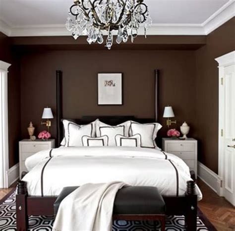 White And Brown Bedroom